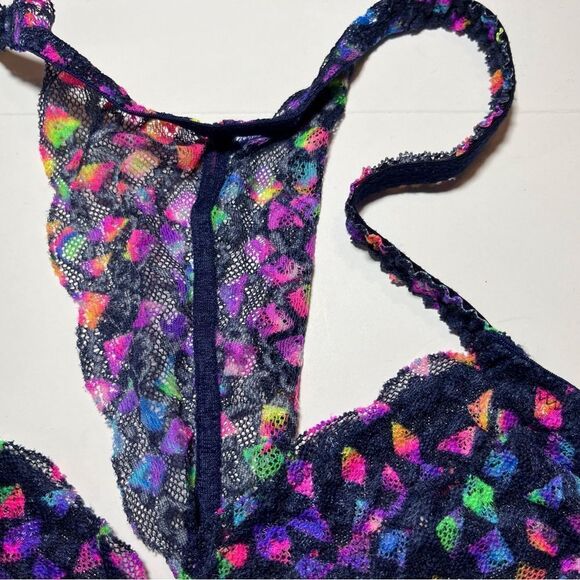 Pink Multicolor Bralette - Picture 5 of 8